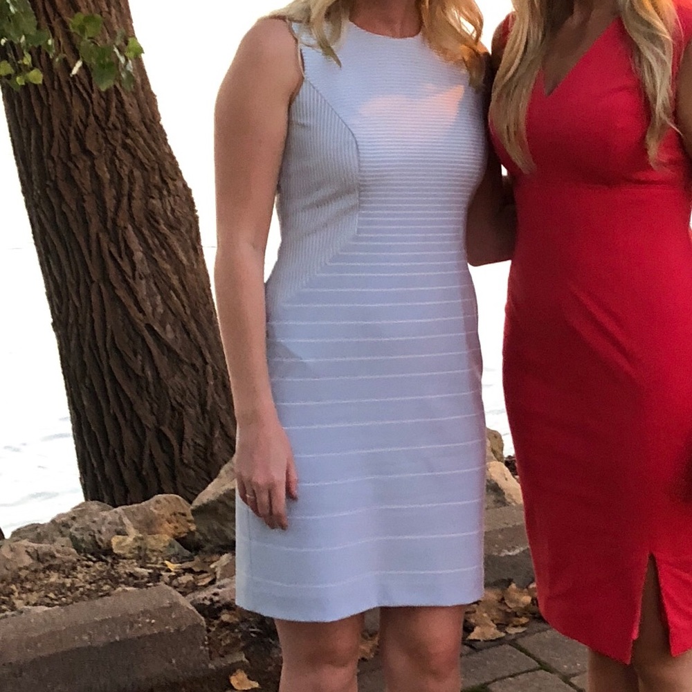 Calvin Klein light blue cocktail/formal dress!!